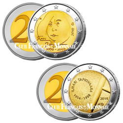 Lot des 2 x 2 Euro Finlande 2014