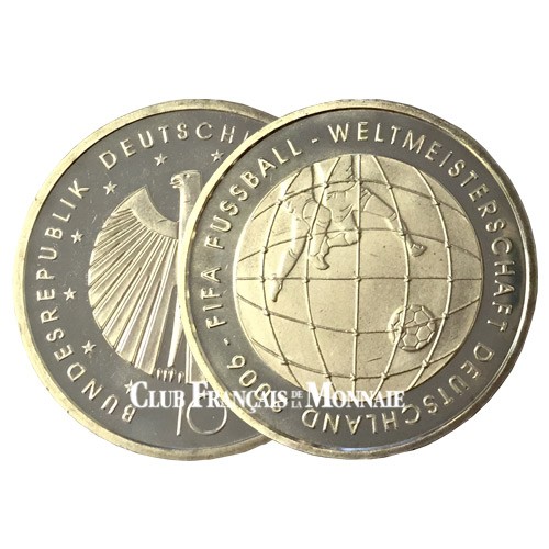 10 Euro Argent Allemagne BU 2005 - Fifa 10 Euro Argent Allemagne BU 2005 - Fifa