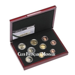 Série Luxembourg BE 2016 + 2 Euro Luxembourg BE 2016