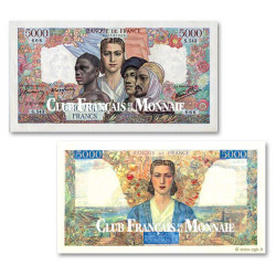 5 000 Francs Union Française