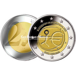 2009 - Allemagne - 2 Euros commémorative 10 ans de l'Union Economique et Monétaire