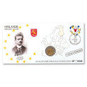 L’enveloppe “1er Jour” d’émission 2 Euro Finlande 2015 - 150 ans de la naissance de Jean Sibelius 