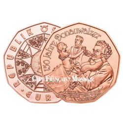 5 Euro Autriche 2017 - Valse du Beau Danube bleu