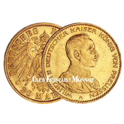 20 Marks Guillaume II - Allemagne 1913