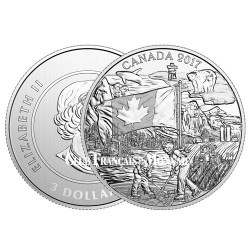 3 Dollars Argent Canada BU 2017 - Esprit du Canada