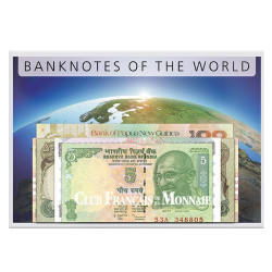Lot de 50 billets du Monde