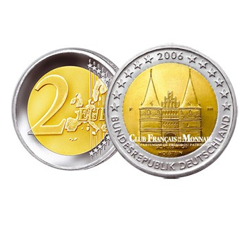 2006 - Allemagne - 2 Euros commémorative Présidence du Schleswig-Holstein au Bundesrat