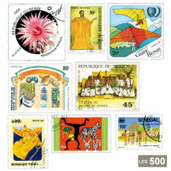500 timbres Afrique de l’Ouest