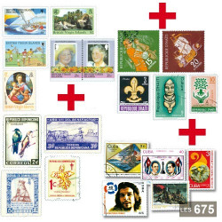 675 timbres Mer Des Caraïbes