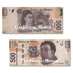 500 Pesos Mexique 2010 - Frida Kahlo (1907-1954)