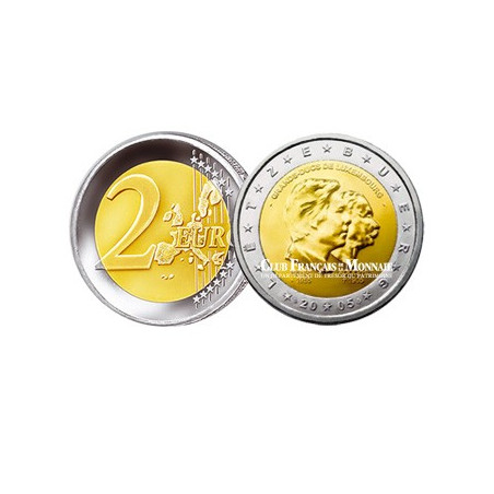 2005 - Luxembourg - 2 Euros commémoratives Grand Duc Henri et Grand Duc Adolphe