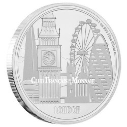 2 Livres Argent BE 2017 - Londres