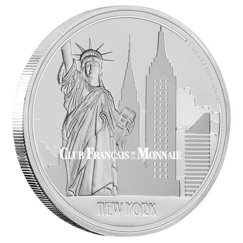 2 Dollars Argent BE 2017 - New York
