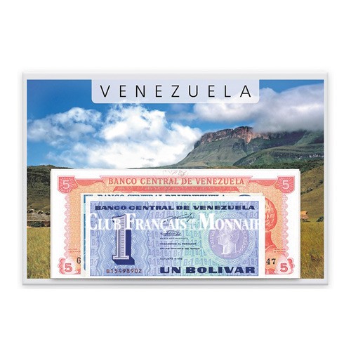 Lot de 10 billets Venezuela 1989-1998
