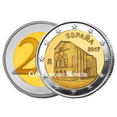 2 Euro Espagne 2017 - Église Santa María - Asturies