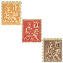 Les timbres de type Mouchon 1900