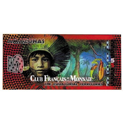 Billet de 5 Francs Equatoriaux - Amazonie