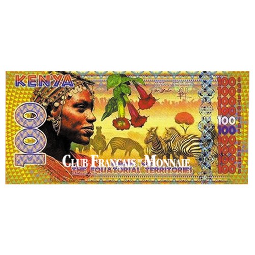 Billet de 100 Francs Equatoriaux - Kenya