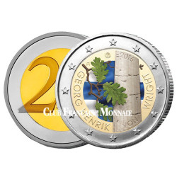 2 Euro Finlande 2016 colorisée - Georg Henrik Von Wright