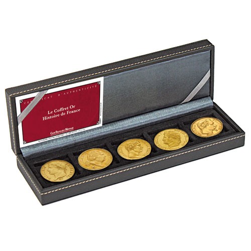 Coffret des 20 Francs Or Histoire de France