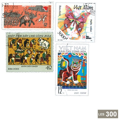 300 timbres Vietnam