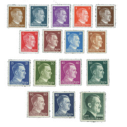 16 timbres neufs IIIème Reich