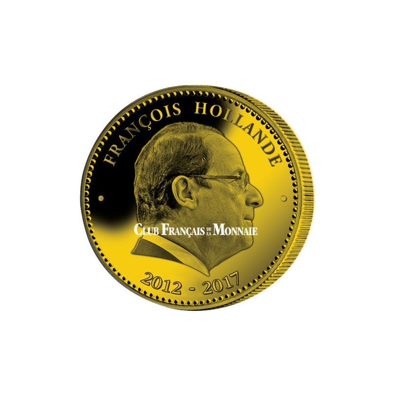 Médailles Présidents République Trésor du Patrimoine