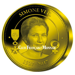 Simone Veil Or BE