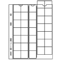 Lot de 5 feuilles supplémentaires pour 35 monnaies de 27 mm