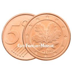 Millésimes variés - ALLEMAGNE - 5 CENT