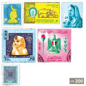200 timbres Égypte