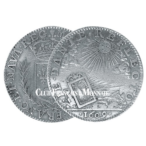 Jeton Argent Marie de Médicis 1609 Jeton Argent Marie de Médicis 1609