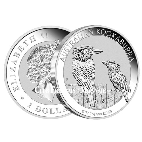 1 Dollar Argent Australie BU 2017 - Kookaburra
