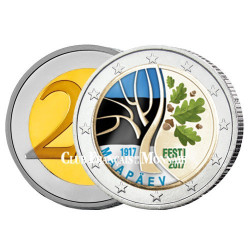 2 Euro Estonie 2017 - Vers l’indépendance