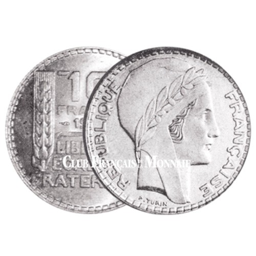10 Francs Argent - Turin 1931