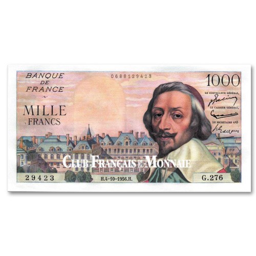 Billet 1000 Francs Richelieu
