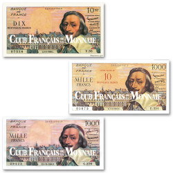 Lot des 3 billets Richelieu