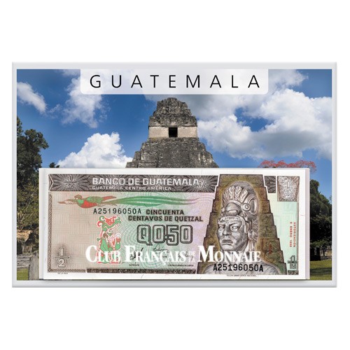 Lot 7 billets Guatemala 1998-2007