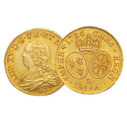 1710-1774 - France - Écu d'Or aux Lunettes Louis XV