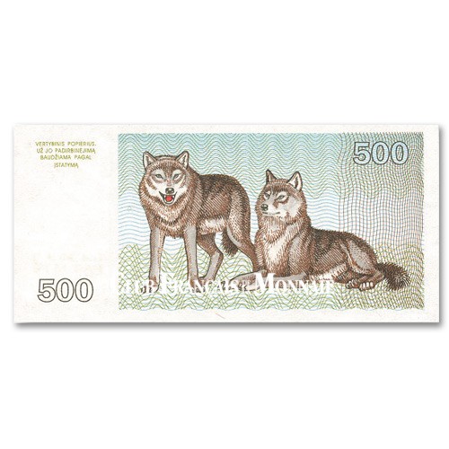 500 Talonu Lituanie 1992