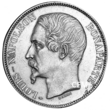 5 Francs Argent Louis-Napoléon Bonaparte 1852A
