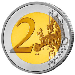 Lot des 2 x 2 Euro Andore BU 2017