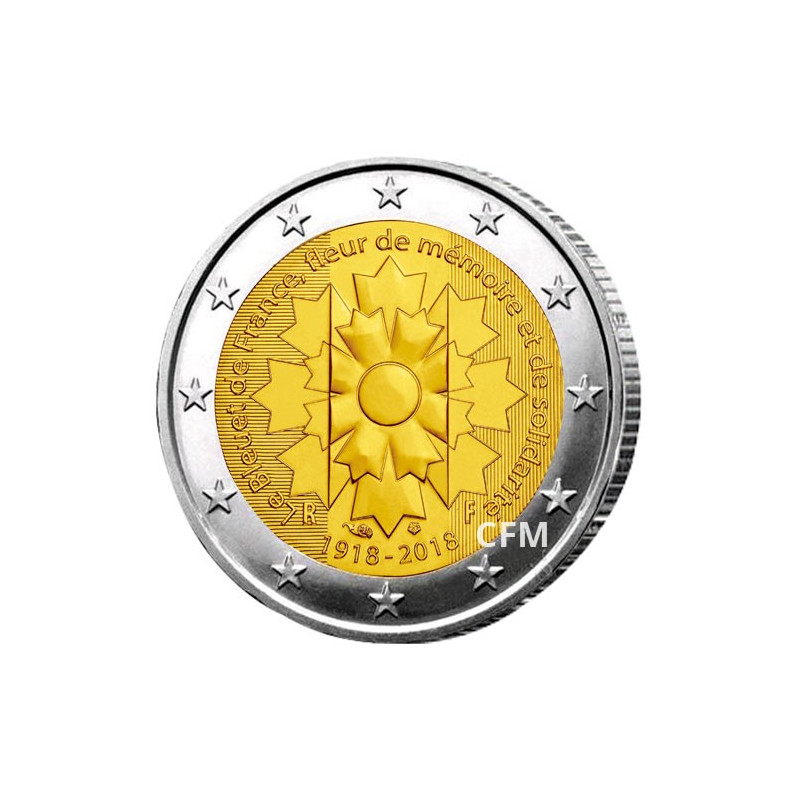 Piece 2 Euros Bleuet De France Prix