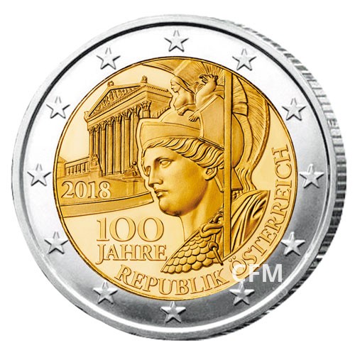 Euro - Pièce 2 Euros Commémorative - 2018 - France - 100 Ème Anniversaire  De L' Armistice De La Première Guerre Mondiale