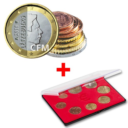 Série Luxembourg 2018 + boîtier OFFERT Série Luxembourg 2018 + boîtier OFFERT