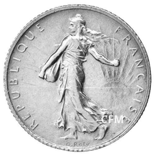 1 Franc Argent Semeuse 1914C