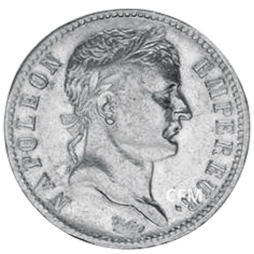 1 Franc Argent Napoléon Ier Tête Laurée