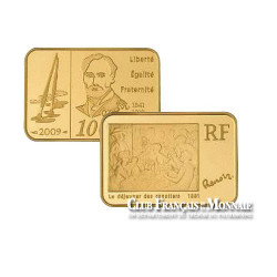 2009 - France - 100 Euro Or 1/2 once BE - Hommage à Auguste Renoir