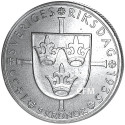 1935 - Suède - 5 Couronnes Argent Gustav V de Suède (2)