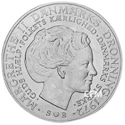 10 Kroner Argent Danemark 1967-1972 - Margrethe II et Frederik IX